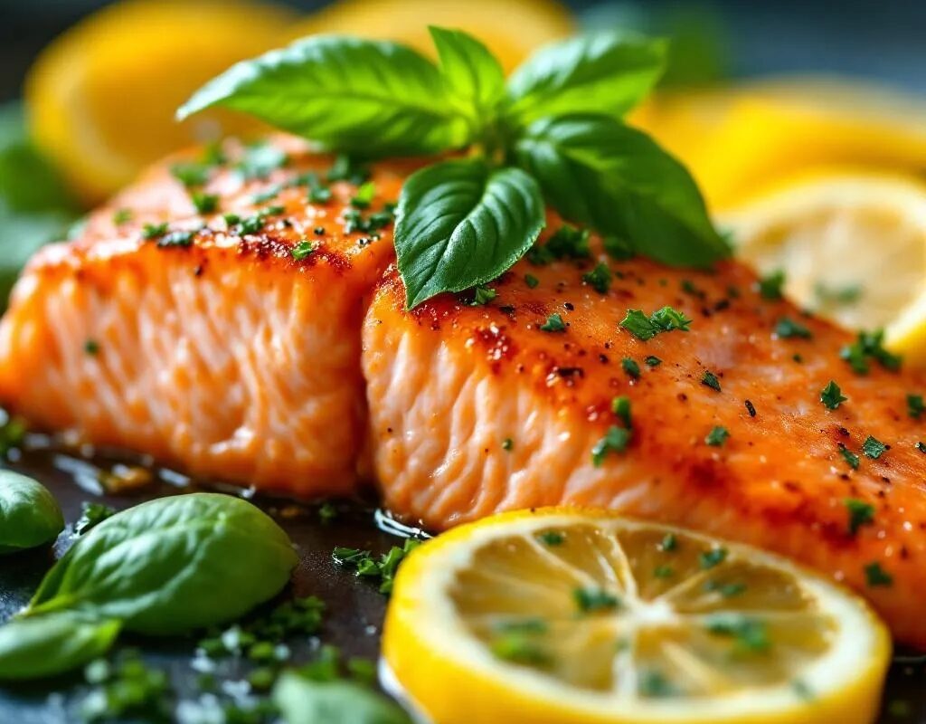 Lemon Basil Salmon