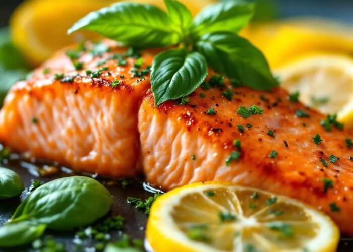 Lemon Basil Salmon