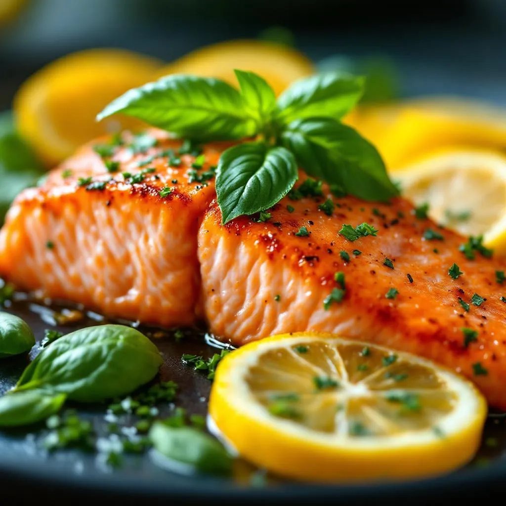 Lemon Basil Salmon
