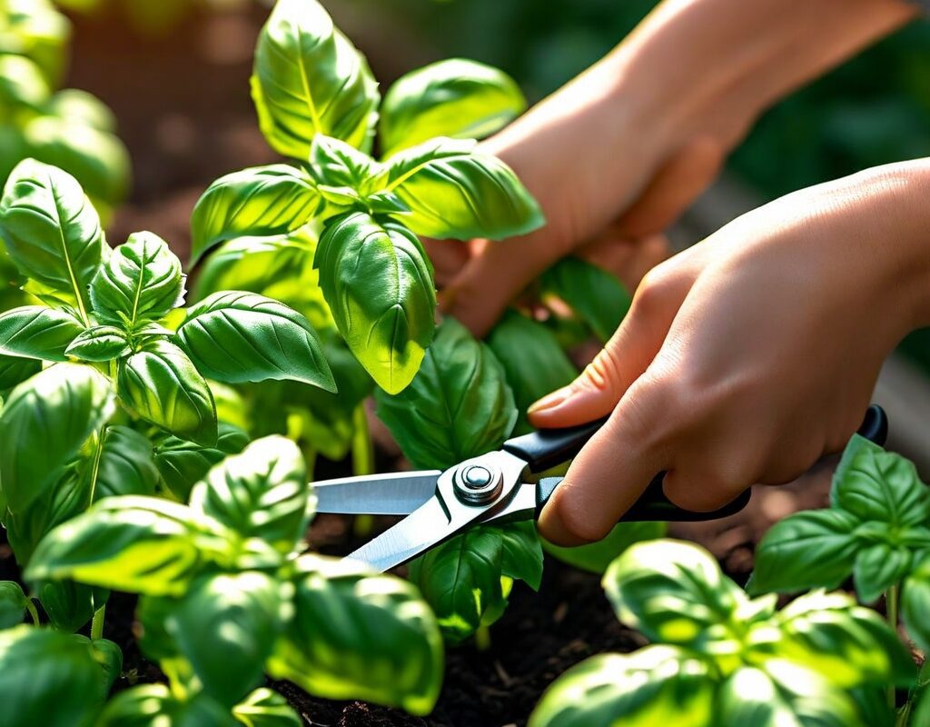 How to Prune Basil