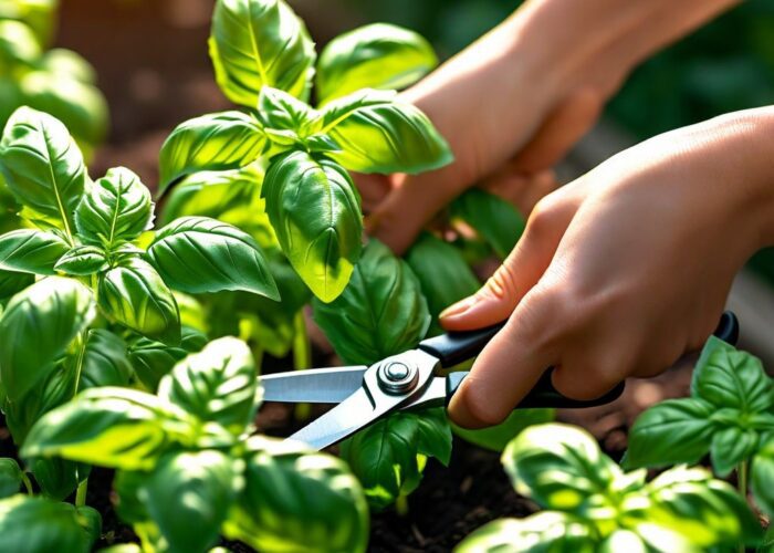 How to Prune Basil