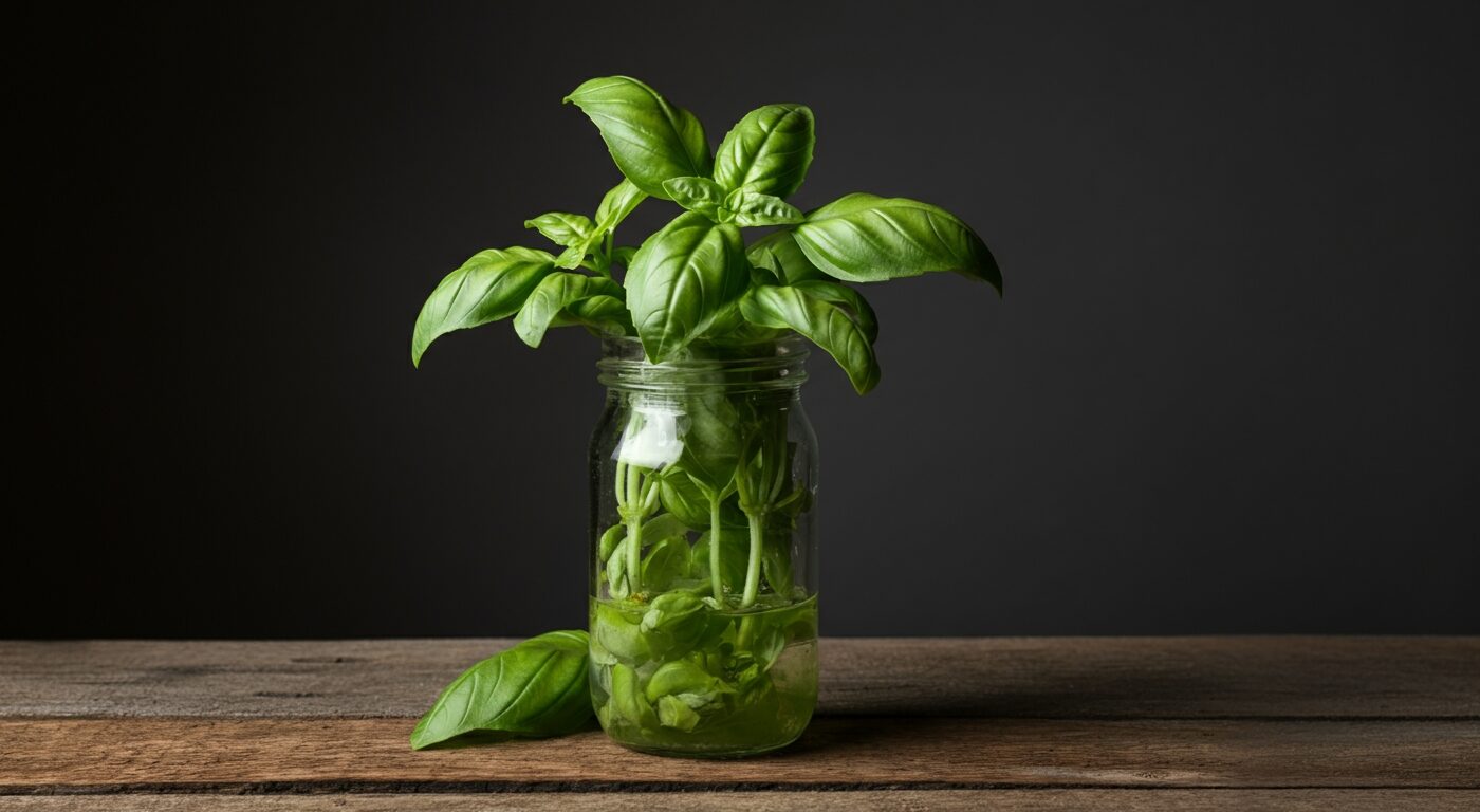 Storing Basil