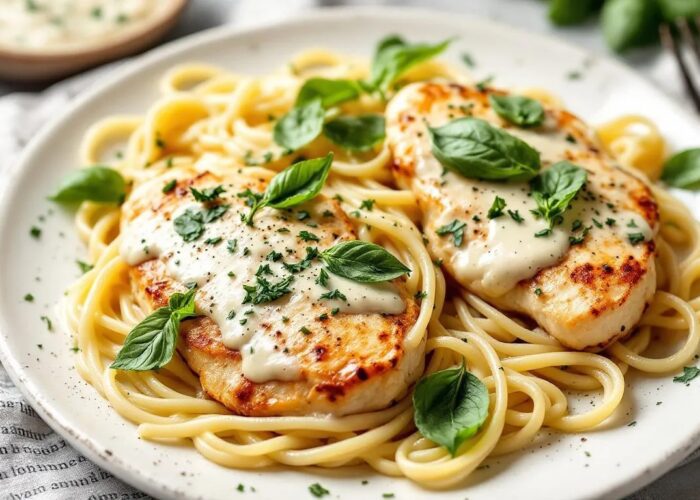 Basil Cream Chicken