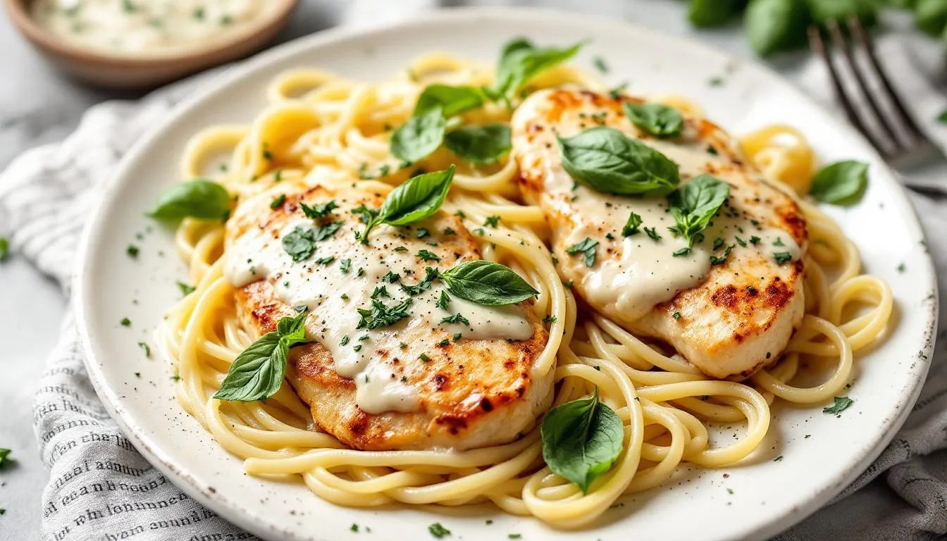 Basil Cream Chicken