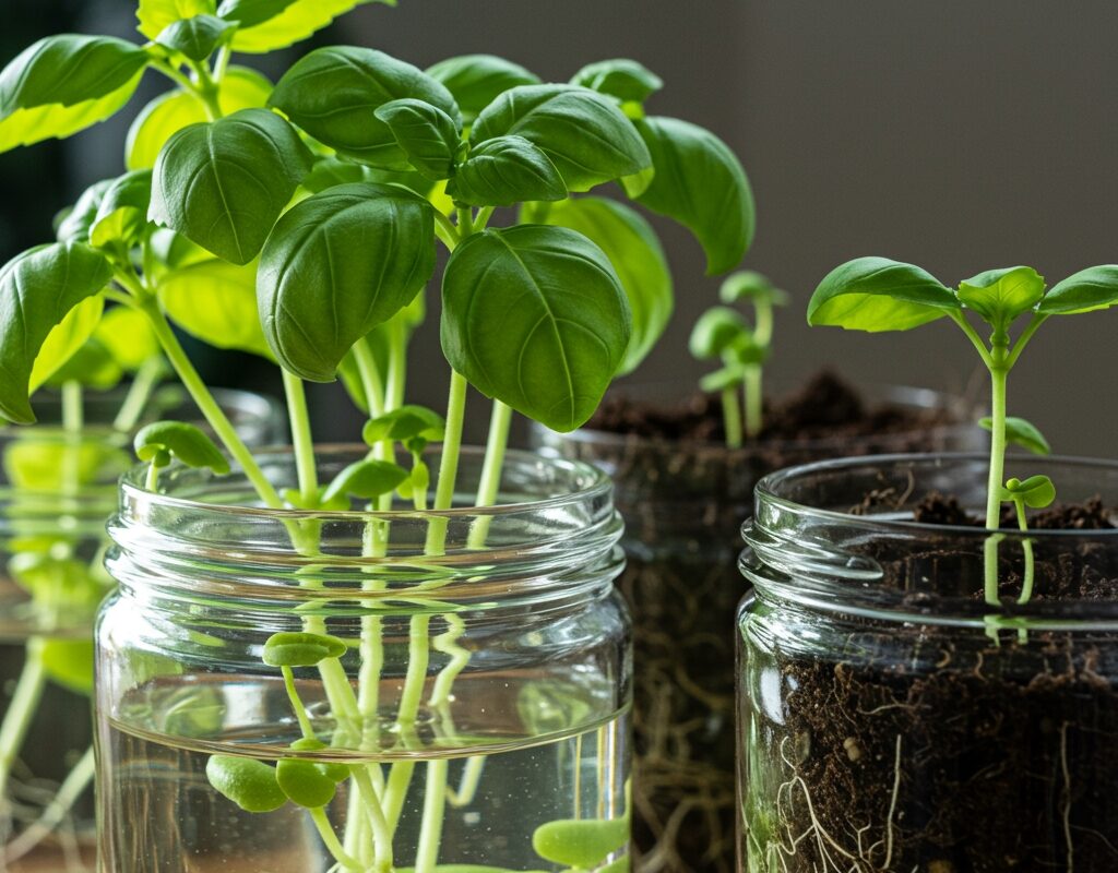 Propagate Basil from Cuttings