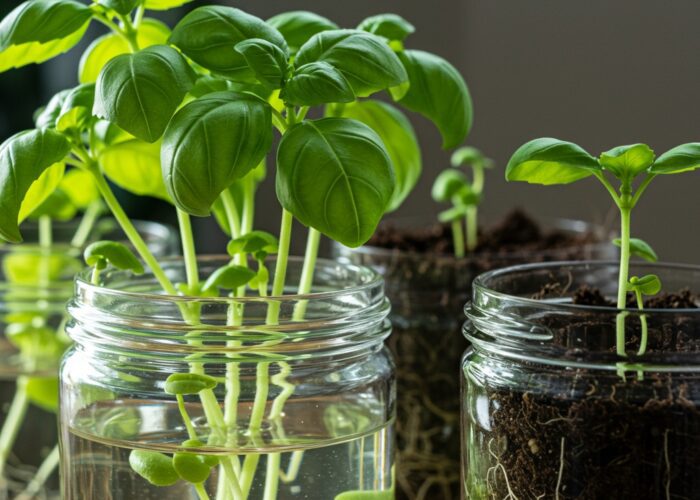 Propagate Basil from Cuttings